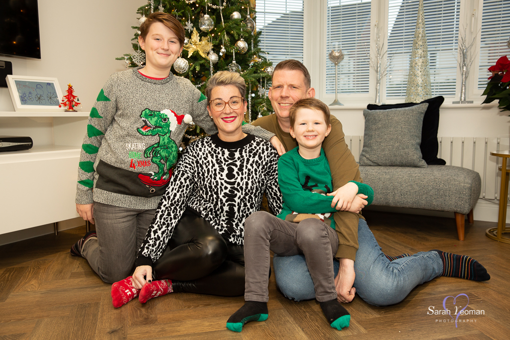 Christmas family photography to celebrate the love that binds this family